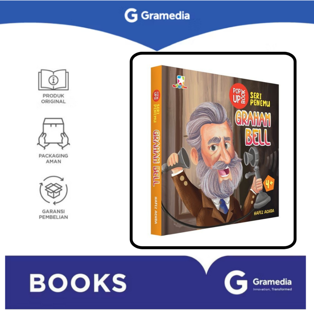 Pop Up Book Seri Penemu: Graham Bell