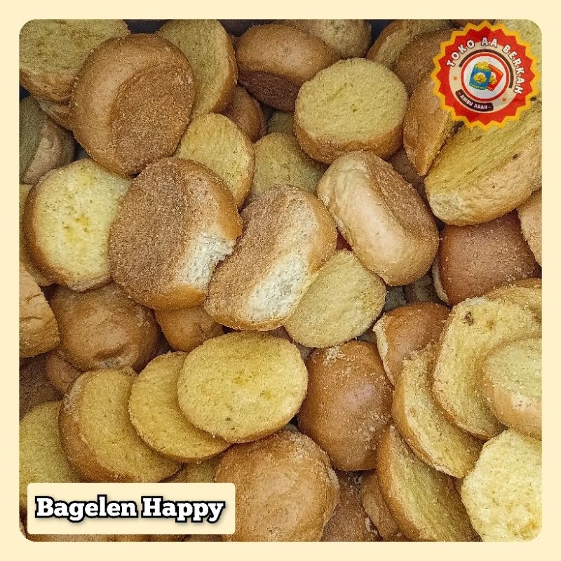 

Bagelen Happy - Roti kering renyah dan enak