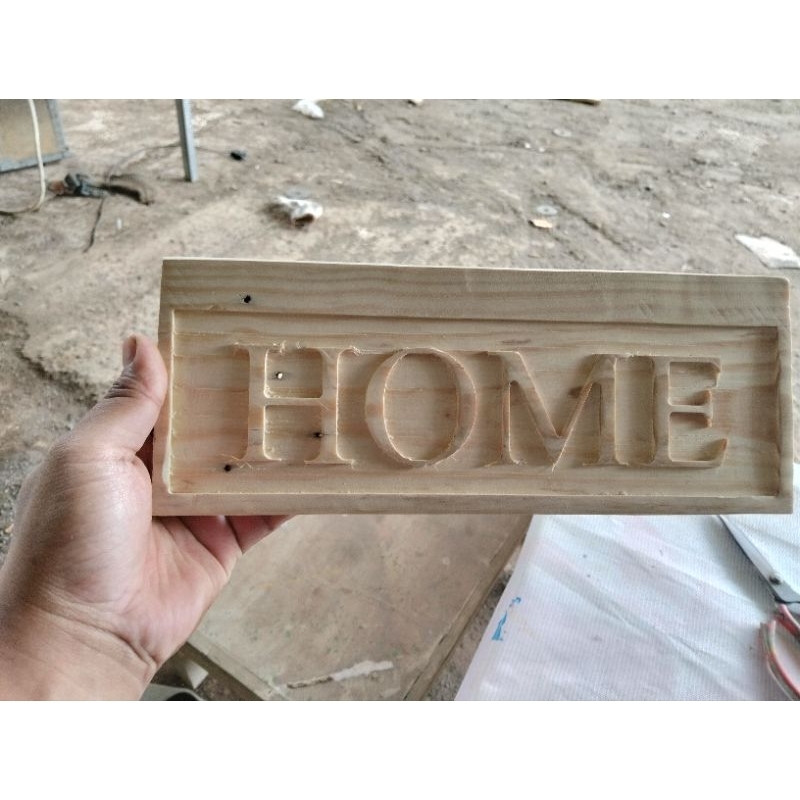 

papan no rumah/ papan nama(bahan kayu)