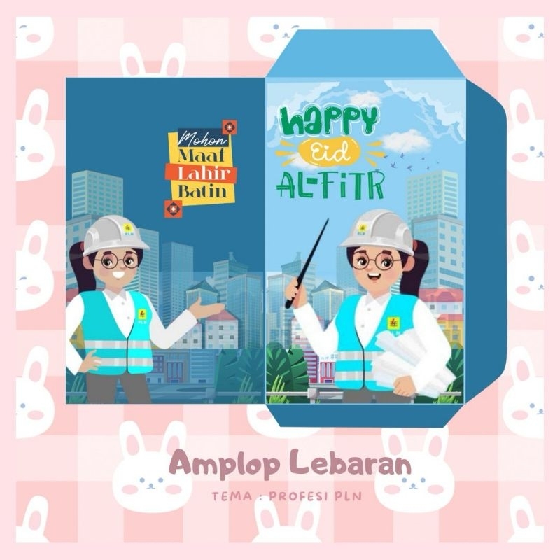 

Amplop Lebaran Edisi PLN Cewek