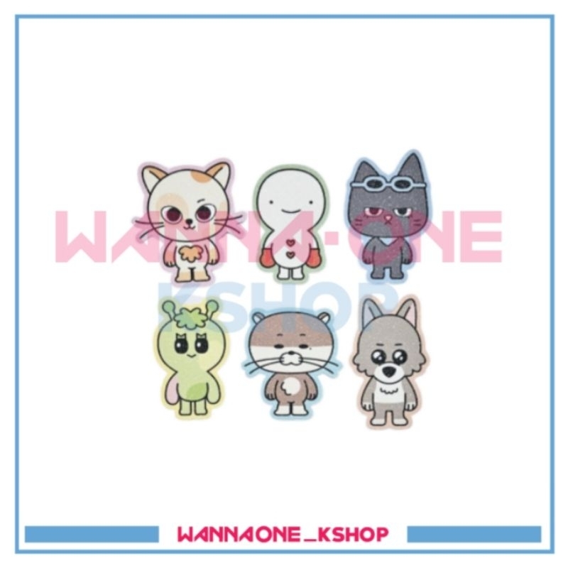 Sticker glitter bbnexdo boynextdoor stiker