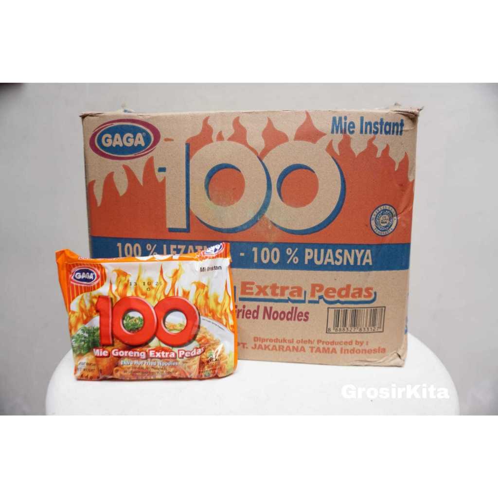 

MIE GAGA 100 Goreng Pedas 1 Dus isi 40 Pcs
