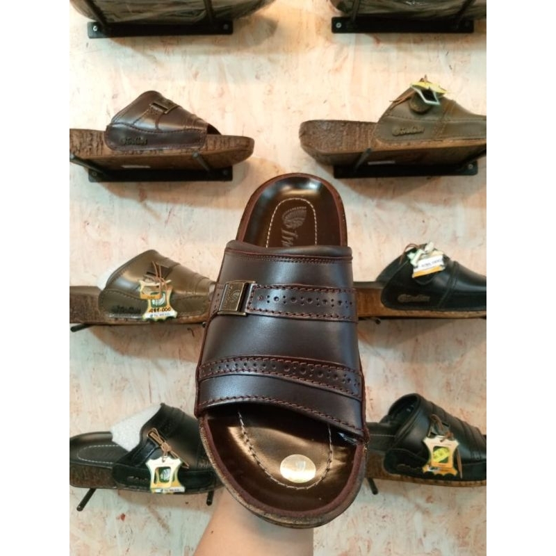 SANDALKULIT INDIAN  337 MAROON ORIGINALl