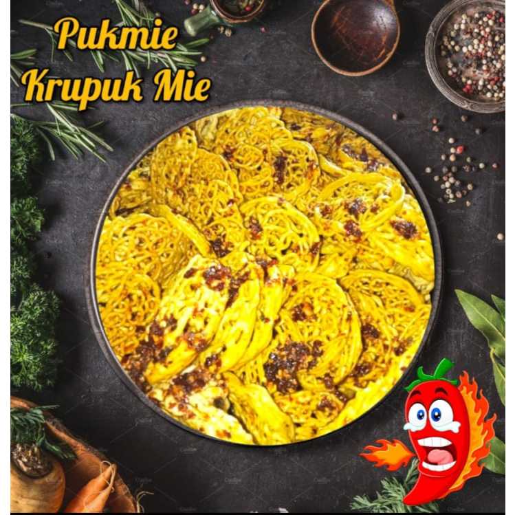 

PUKMIE Krupuk Mie Cikruh Bojot Pedas TERMURAH Xtra Packing Renyah Gurih