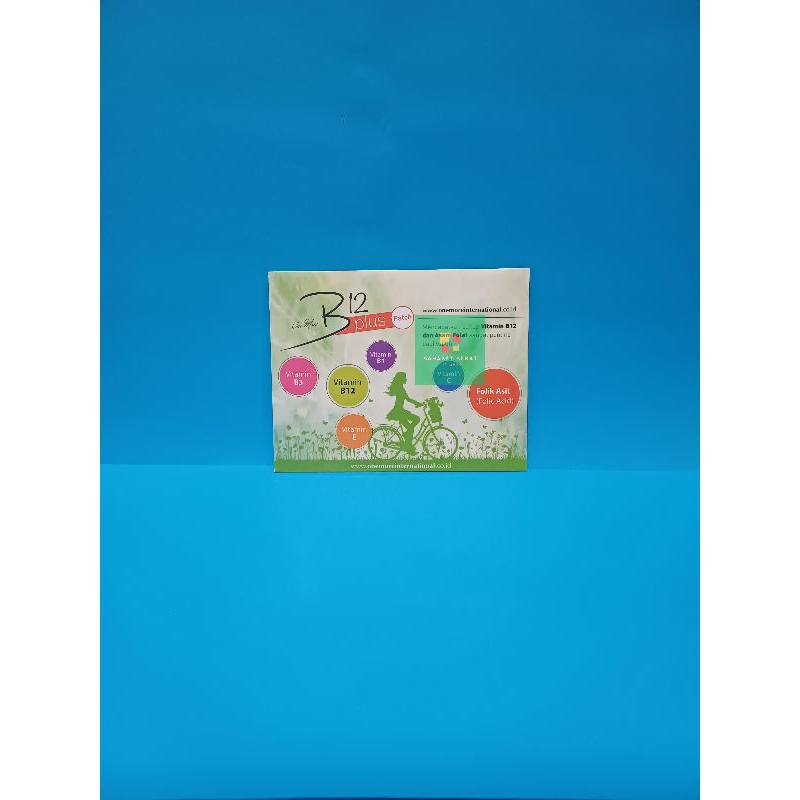 One More International - 1 Pack Isi 32 Pcs B12 Plus Patch Asli 100% Original Atasi Kekurangan Energi