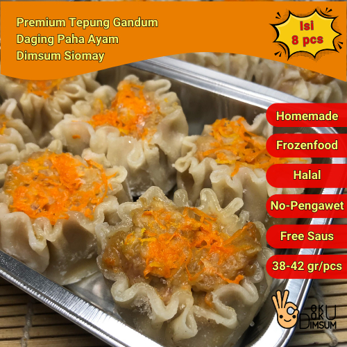 

Dimsum Ayam Premium Isi 8 Pcs
