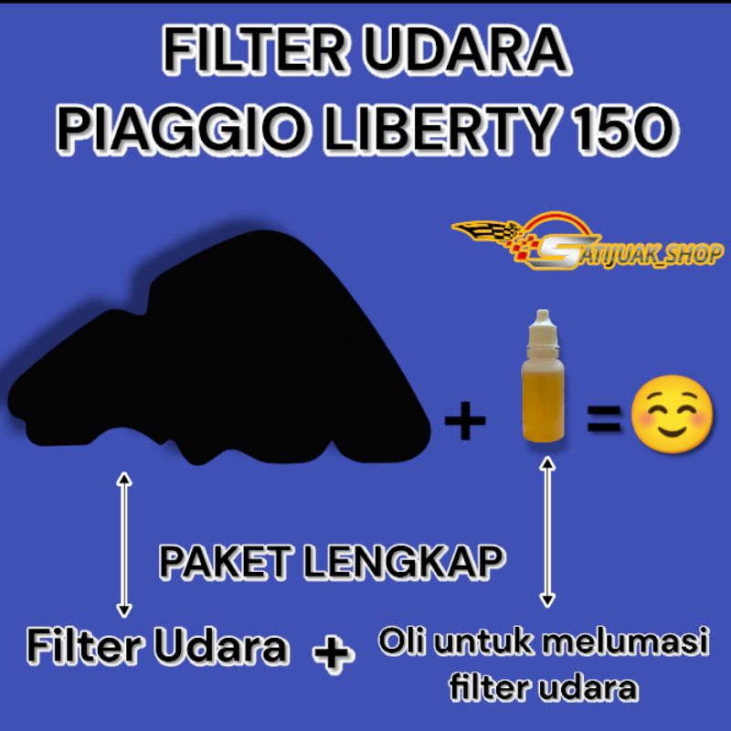 FILTER UDARA PIAGGIO LIBERTY 150