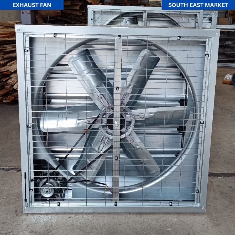 Blower Kipas Exhaust Fan 29 inch untuk Kandang Ayam close house | Industri | Gudang - South East Mar