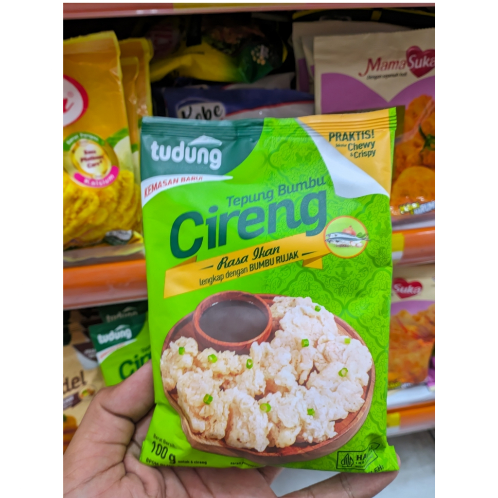 

Tudung Tepung bumbu Cireng 100gr