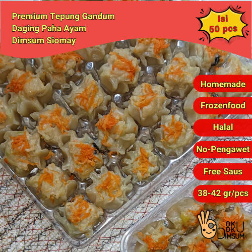 

Dimsum Ayam Premium Isi 50 Pcs