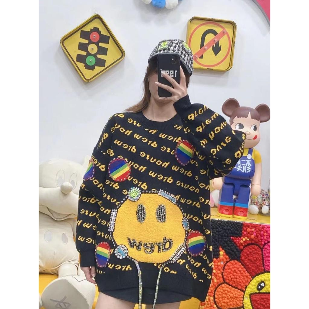 ABO Sweater Rajut Wanita, Original Quality Import, Sweater Oversize Viral 2025