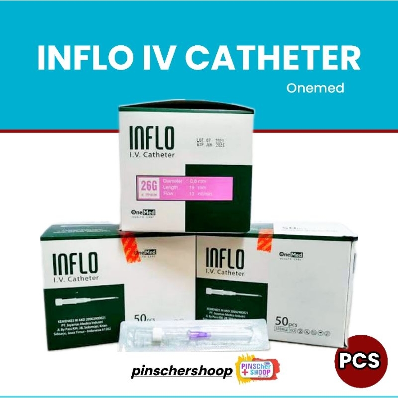 INFLO IV CATHETER ONEMED ABOCATH / PCS P2