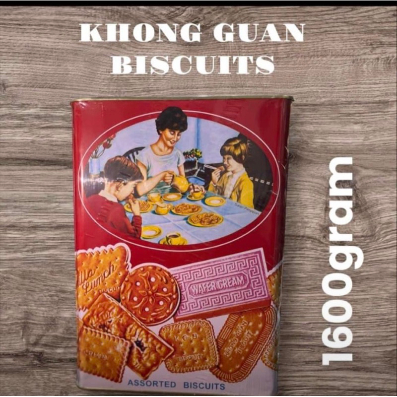 

KHONG GUAN ASSORTED BISKUIT KALENG MERAH 1600GR EXP 2026