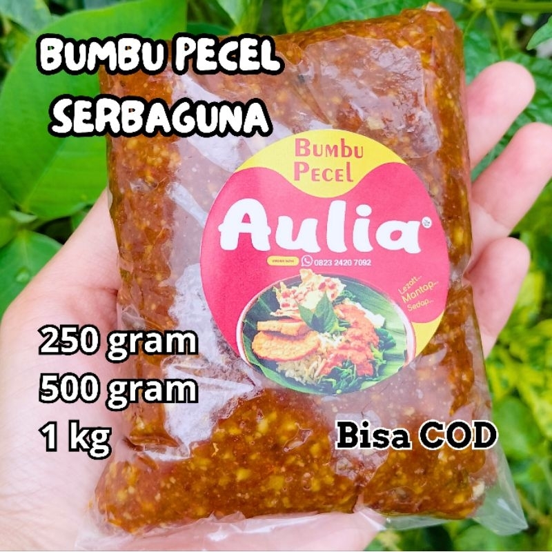 

BUMBU PECEL SERBAGUNA AULIA TERSEDIA BERBAGAI KEMASAN