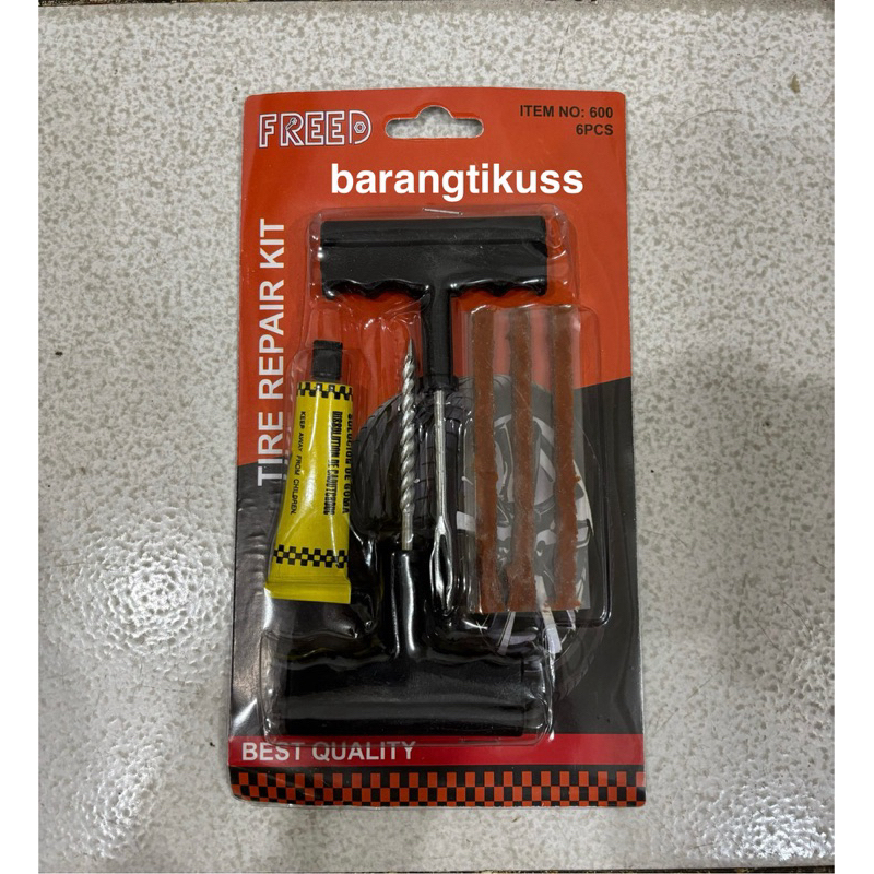 Alat Tambal Ban Tubles / Penambal Ban Motor Mobil Tubles 1 Set