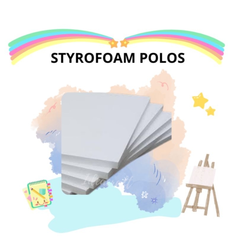 

STYROFOAM POLOS / STEROFOAM PUTIH POLOS TERMURAH