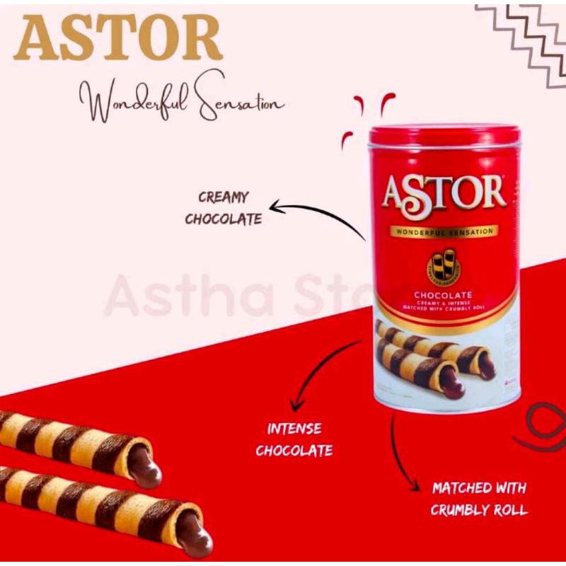 

Astor Wafer Stick Coklat 330gr