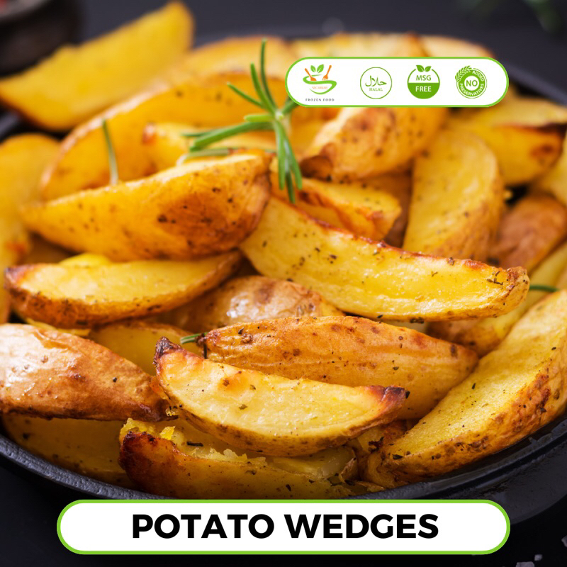 

Potato wedges 1 kg no msg, no pengawet - supplier HOREKA