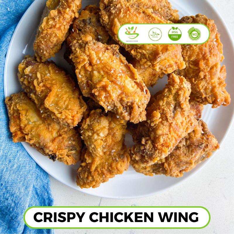 

Crispy chicken wing no msg, no pengawet - supplier HOREKA