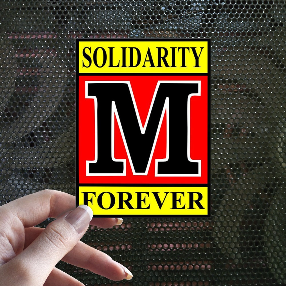 

Sticker Decal Vinyl Tahan Air M Solver Solidarity Forever