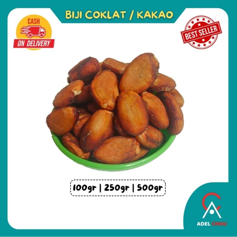 

BIJI BUAH COKLAT KERING | 100gr | 250gr | 500gr | KAKAO KERING