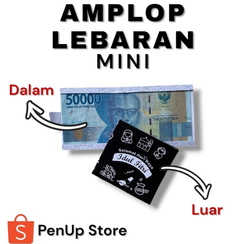

(ISI 10) AMPLOP LEBARAN DOMPET / ANGPAU LEBARAN MINI / AMPLOP MINI VIRAL / ANGPAU UANG THR