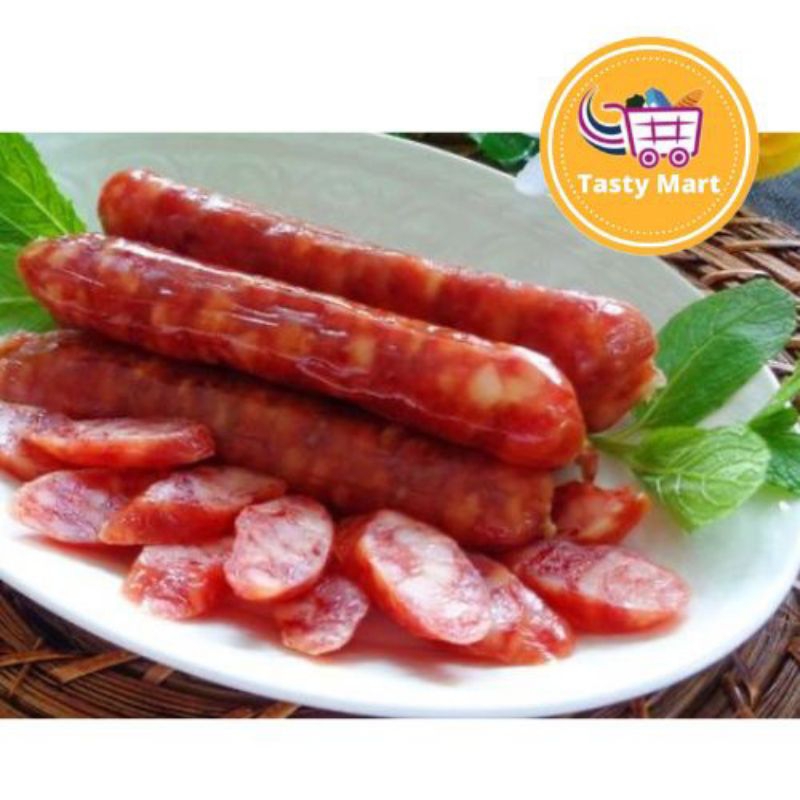 

Lapchiong Malaysia 1pc / Sosis Babi Manis 1pc. Non Halal