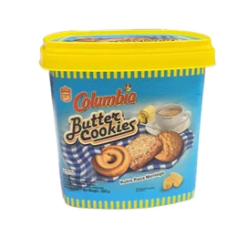 

Edisi Lebaran Columbia Buttet Cookies 300 gr Rasa Mentega Biskuit lebaran