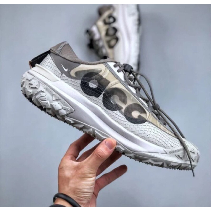 acg original sepatu pria treking abu