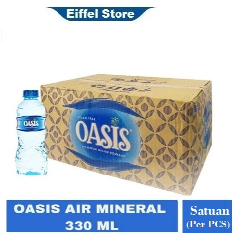 

Air Mineral Oasis Botol Mini Pet - 330 ml / OASIS mini 330ml Satuan per pcs (OASIS 330 ml murah)