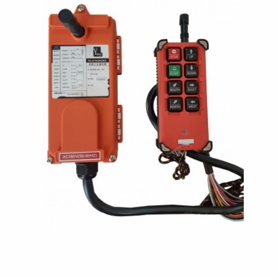 Remote Wireless Hoist Push Button 4 - 6 - 8 Tombol Channel Remote Wireless Hoist Push Button 4 - 6 -