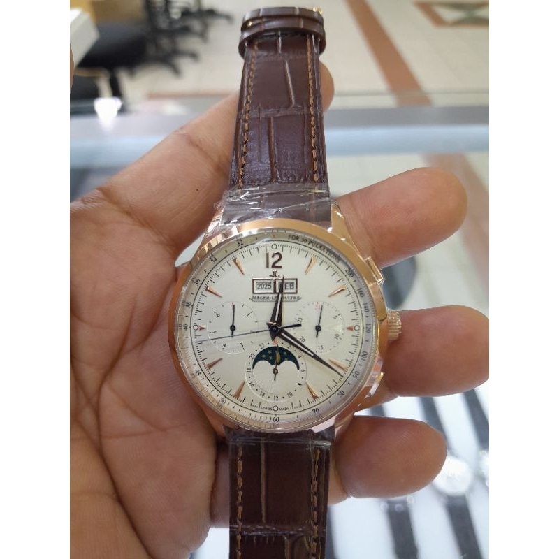 Jaeger-Lecoultre Master Control Chronograph Calendar dan Tanggal,40mm Automatic Quality-Super Jepang