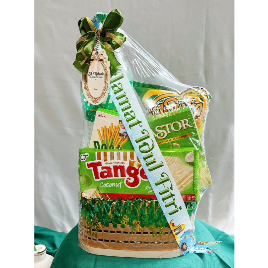 

Parcel Lebaran Idul Fitri / Parcel makanan ringan dan sembako / Hampers Lebaran