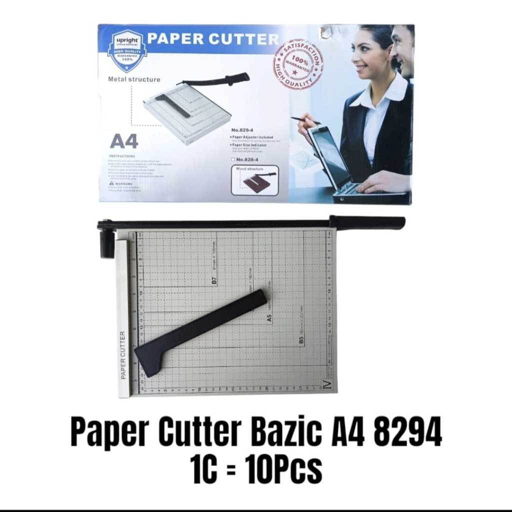 

Pemotong Kertas Jilid Paper Cutter Besi A4 Heavy Duty