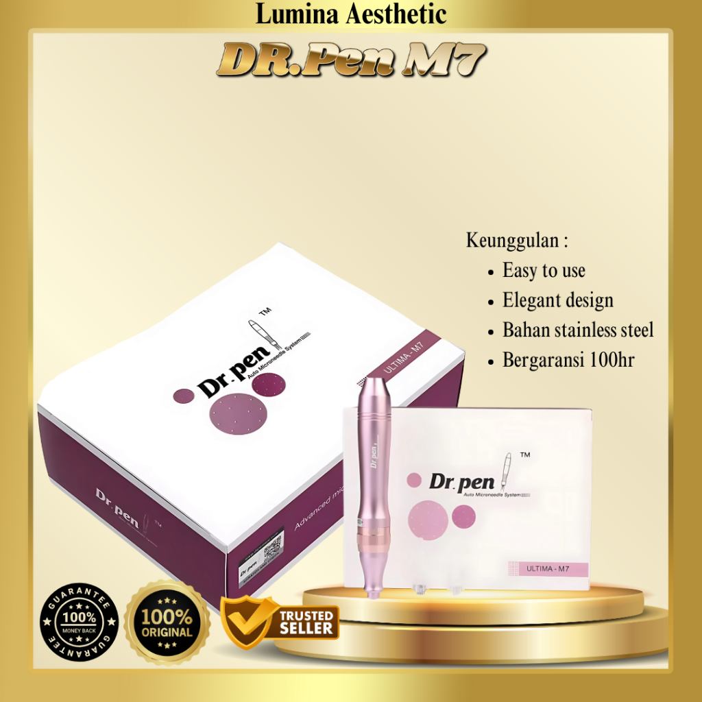 DERMAPEN-Dr.pen A6S A6 M7 wireless microneedling 16-36-nano pin penghilag bopeng stretchmark