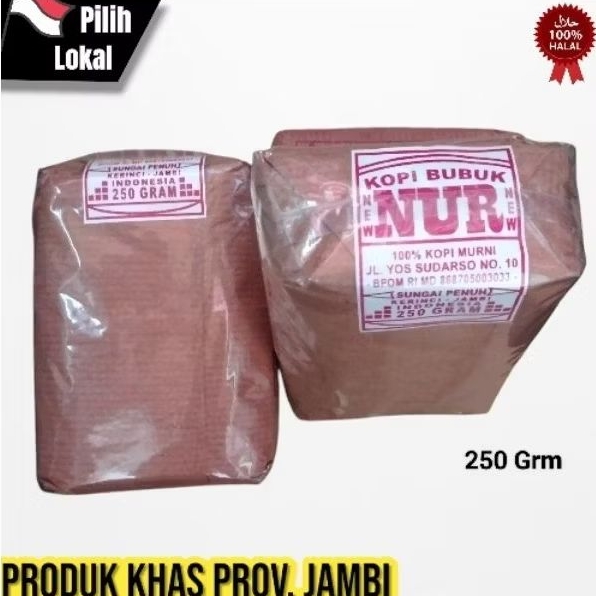 

Kopi Bubuk New Nur khas kerinci 250grm