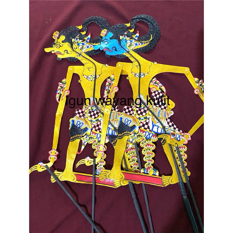 wayang kulit asli ontoseno/wayang kulit asli murah