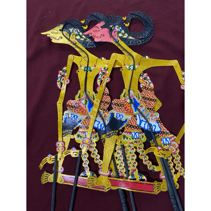 wayang kulit asli wisanggeni/wayang kulit asli murah/wisanggeni