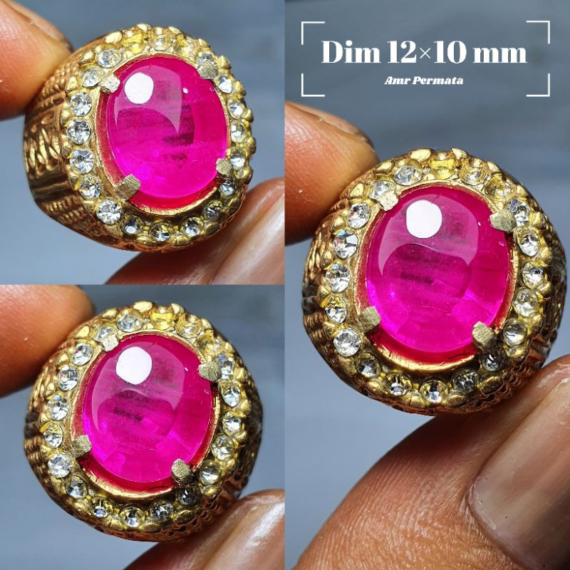 Cincin Merah siam kapas berserat