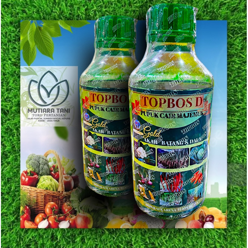 Pupuk Cair Pertumbuhan Topbos Hijau 1 Liter