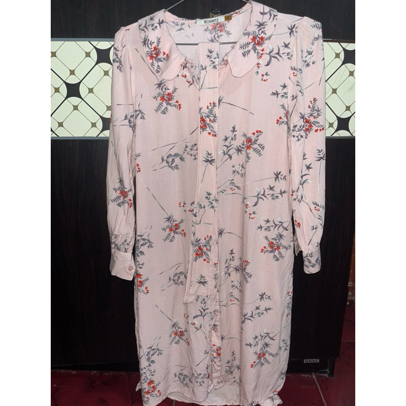 Preloved Tunik Bunga Le Rosetz Size M