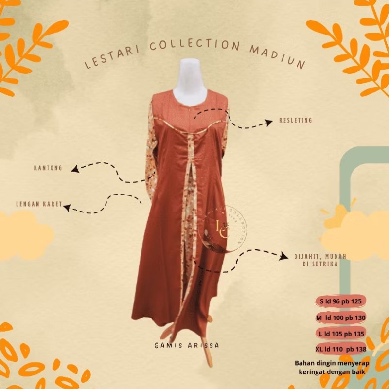 Gamis Arissa 2 by Lestari Collection Madiun