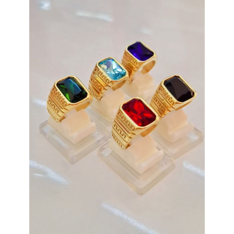 CINCIN BATU TITANIUM RING GERIGI