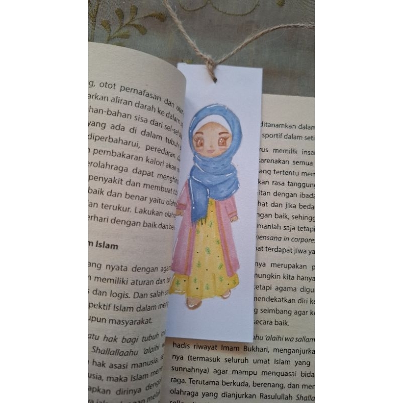 

Pembatas buku handmade aesthetic