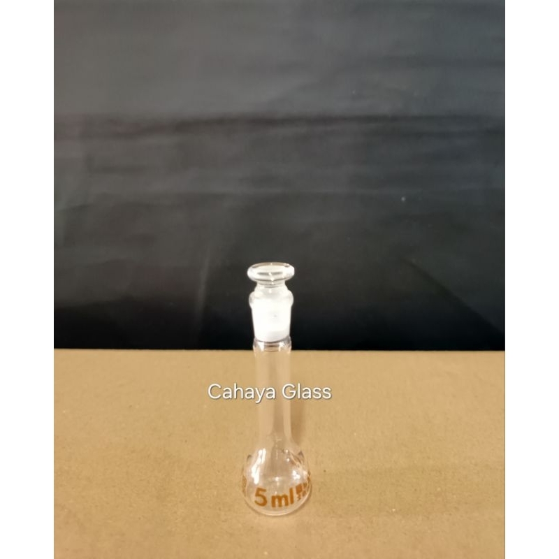 Volumetric  Flask - Labu Ukur 5ml  PYREX