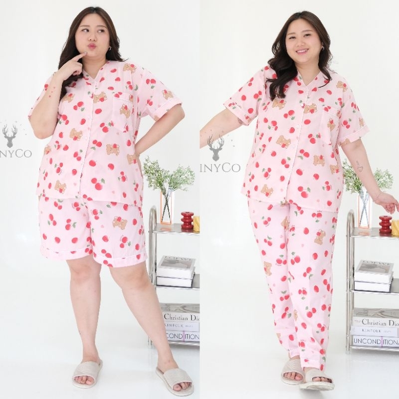 JUMBO PIYAMA || SWEET BEAR PINK