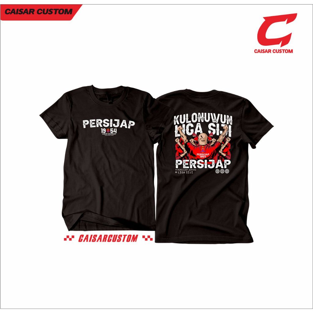 Kaos Persijap Kulonuwun Liga Siji Persijap Jepara cotton combed