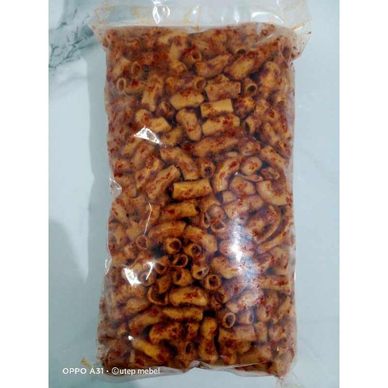 

makroni viral pedas daun jeruk