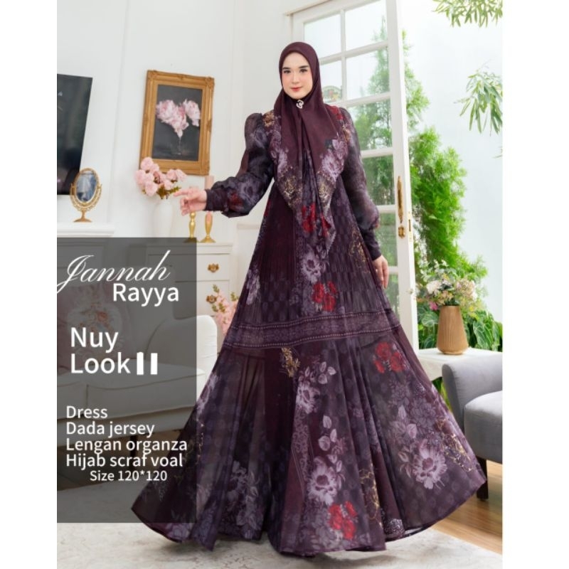 JANNAH RAYYA LUXURY SERIES ori by El.deena Syar'i