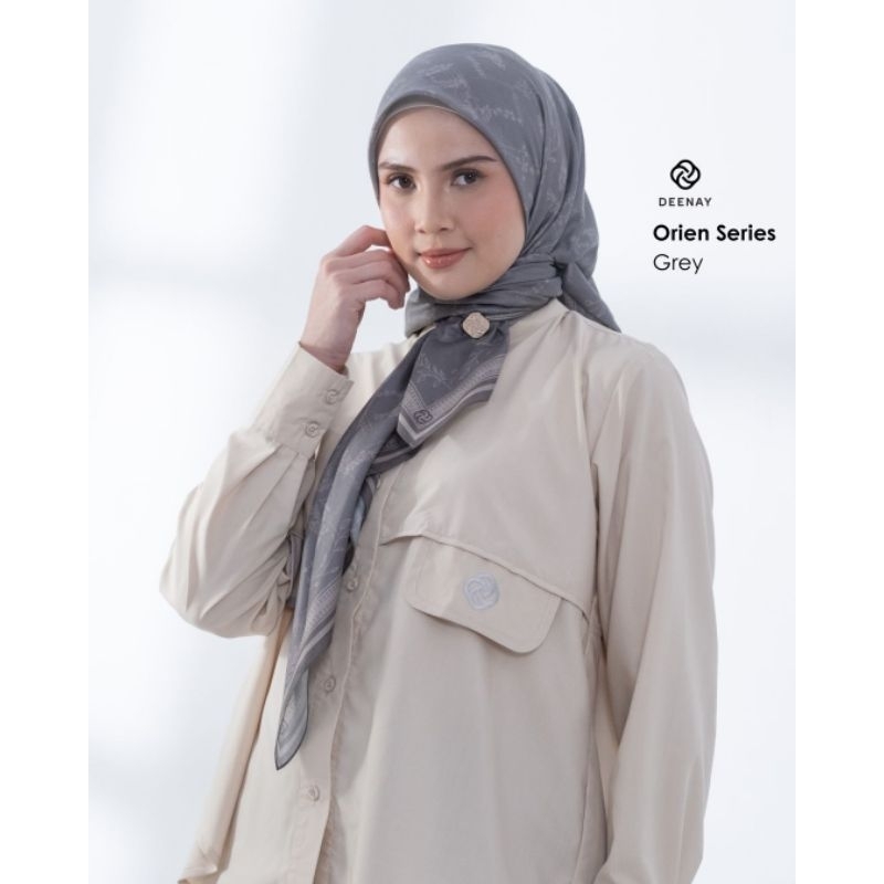 HijabSegiempat  Deenay Motif Orien Series